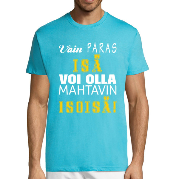 T-paita "Hyvä isä - loistava isoisä"