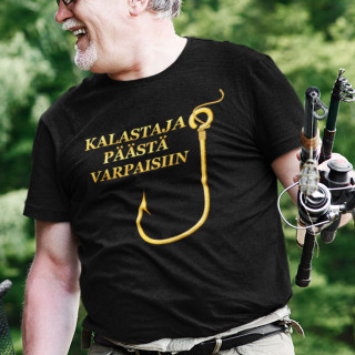 T-paita "Kalastaja päästä varpaisiin" T-paita "Kalastaja päästä varpaisiin"