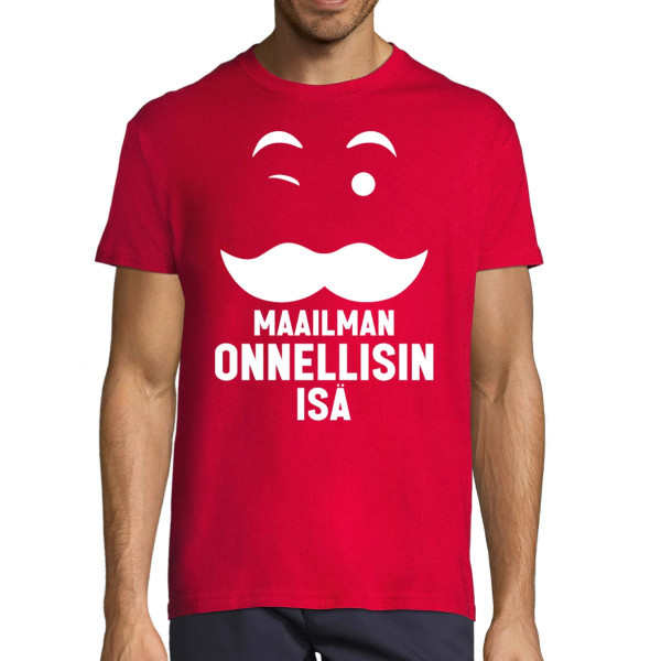 T-paita "Maailman onnellisin isä"
