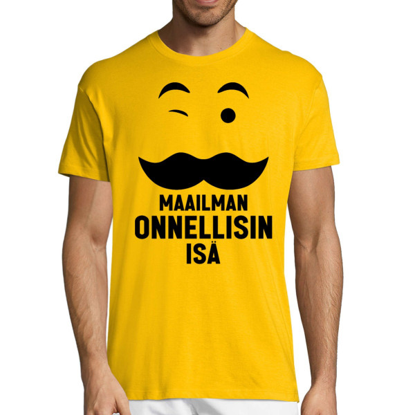 T-paita "Maailman onnellisin isä"