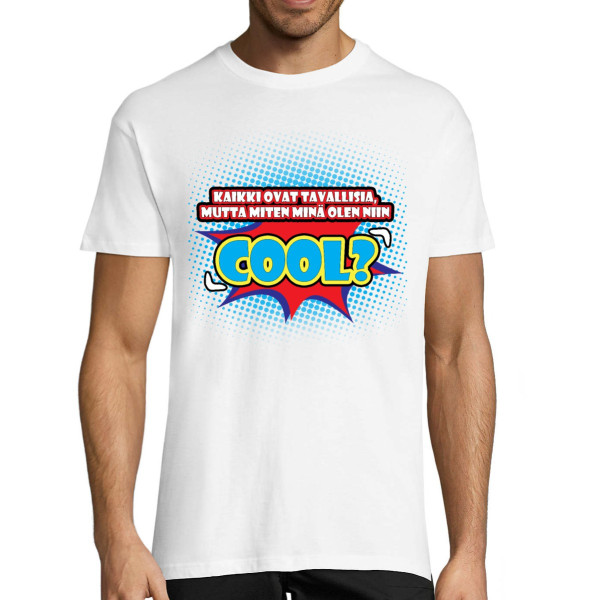 T-paita „Olen cool" (värilliset)