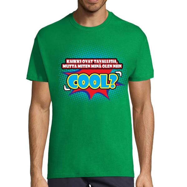 T-paita „Olen cool" (värilliset)