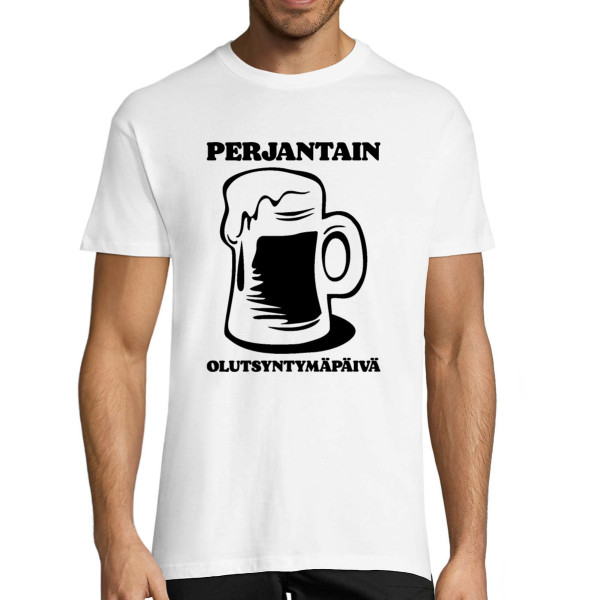 T-paita "Olut syntymäpäivä"