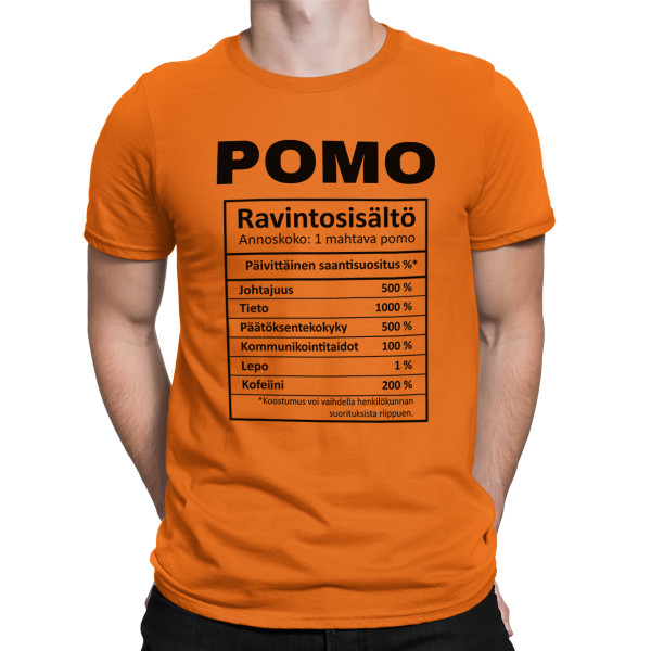 T-paita "Pomon koostumus"