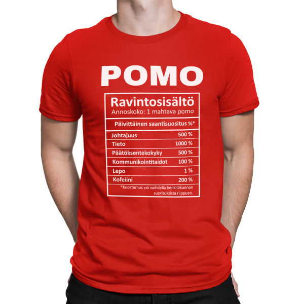 T-paita "Pomon koostumus"