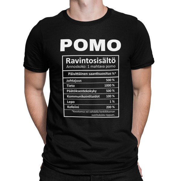 T-paita "Pomon koostumus"