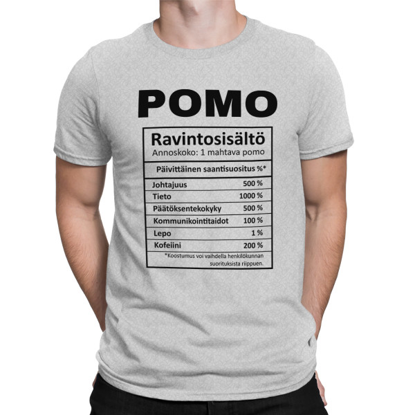 T-paita "Pomon koostumus"