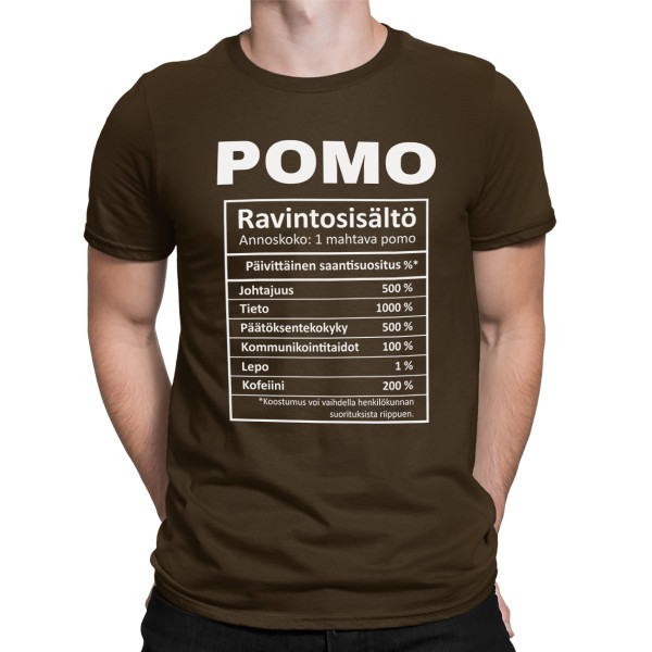 T-paita "Pomon koostumus"
