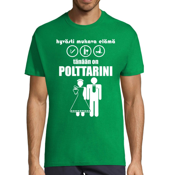 T-paita "Tänään on polttarini"