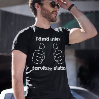T-paita "Tarvitsen olutta"
