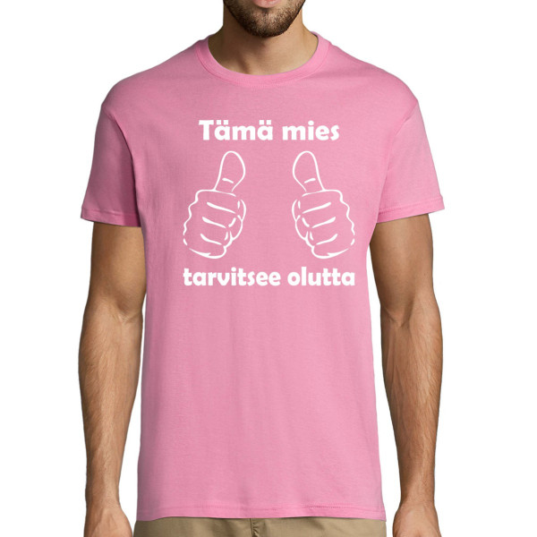 T-paita "Tarvitsen olutta"