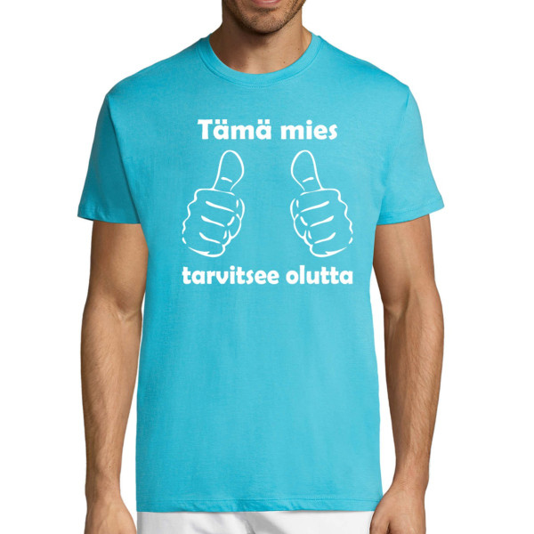 T-paita "Tarvitsen olutta"