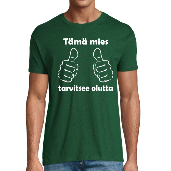 T-paita "Tarvitsen olutta"