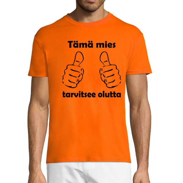 T-paita "Tarvitsen olutta"