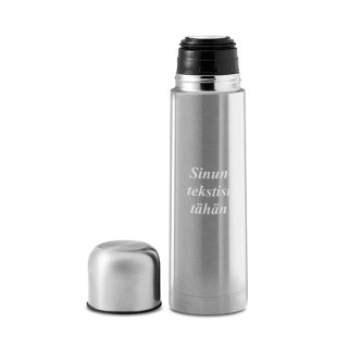 Tyhjiöeristetty juomatermos "CHAN" kaiverretulla tekstilläsi (500ml)