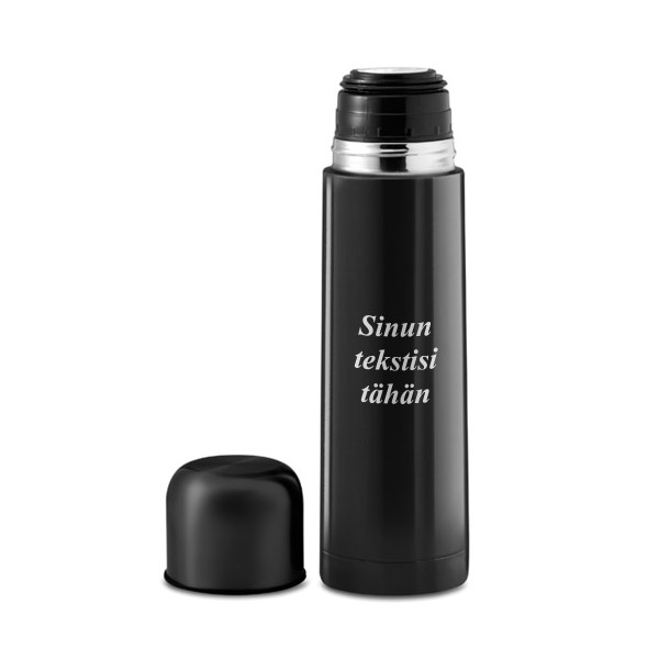 Tyhjiöeristetty juomatermos "CHAN" kaiverretulla tekstilläsi (500ml)