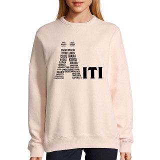 UNISEX pastelli "Sully"-collegepaita "Ainutlaatuinen äiti"