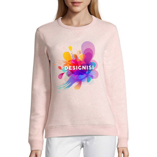 UNISEX pastellivärinen "Sully"-collegepaita omalla designillasi