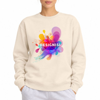 UNISEX pastellivärinen - collegepaita omalla designillasi UNISEX pastellivärinen - collegepaita omalla designillasi