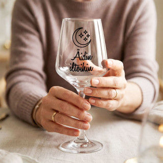 Viinilasi "Äidin iltoihin" (400ml)