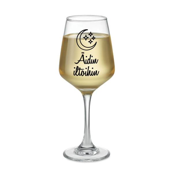 Viinilasi "Äidin iltoihin" (400ml)