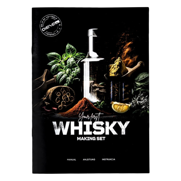 Viskinvalmistuspakkaus mausteineen ja cocktail-välineineen