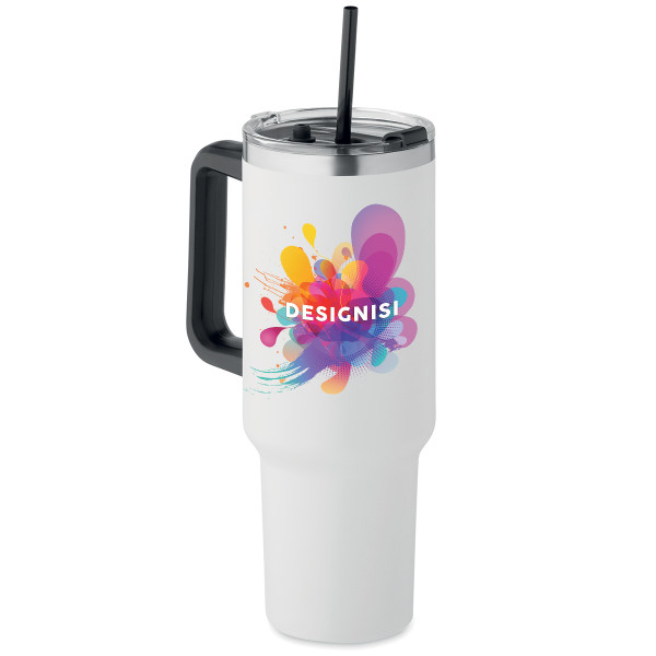 XL-kokoinen termosmuki "LUXOR" (1200ml) omalla designillasi