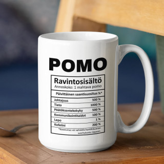 XL-muki "Pomon koostumus" (450ml)