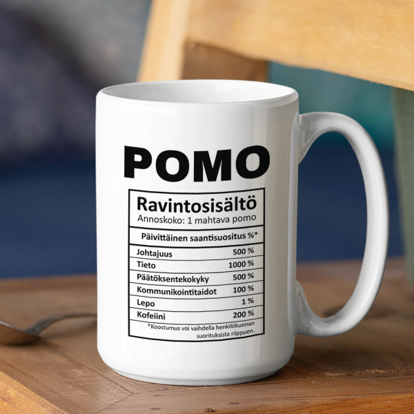 XL-muki "Pomon koostumus" (450ml)