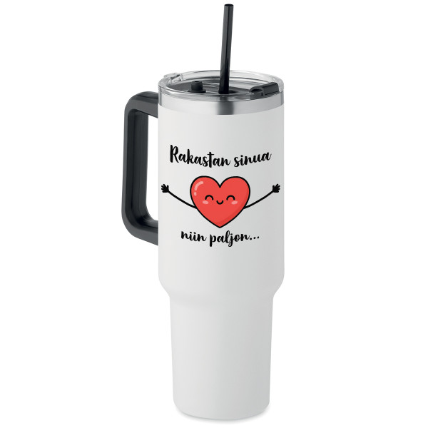 XL-termosmuki "Rakastan sinua niin paljon…" (1200ml)