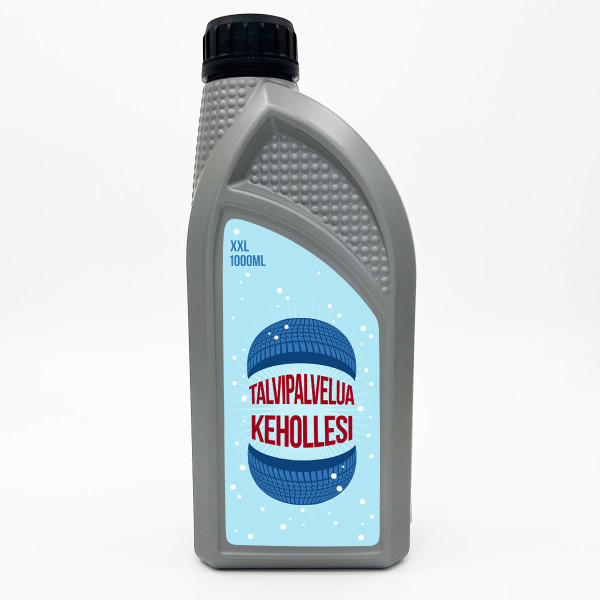 XXL-suihkugeeli "Talvipalvelua kehollesi" (1000ml) XXL-suihkugeeli "Talvipalvelua kehollesi" (1000ml)
