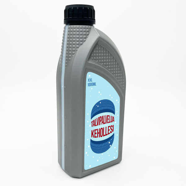 XXL-suihkugeeli "Talvipalvelua kehollesi" (1000ml) XXL-suihkugeeli "Talvipalvelua kehollesi" (1000ml)