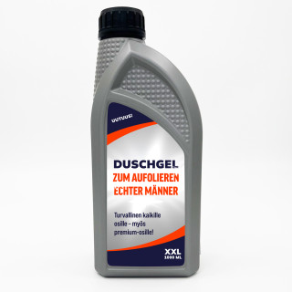 XXL-suihkugeeli "Tosimiesten kiillotukseen" (1000ml)