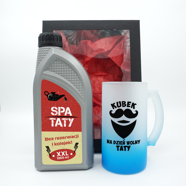 Lahjasetti "Isän vapaapäivän palautumismuki"